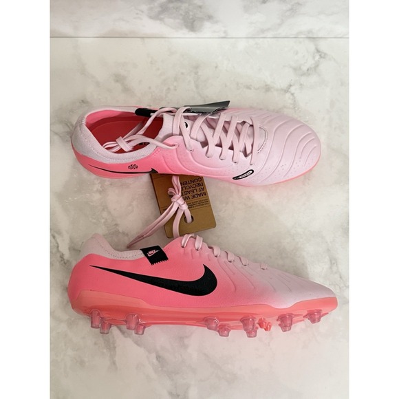Nike Tiempo Legend 10 Pro AG Soccer Cleats Pink DV4334-601 Men\'s Size 6 US main image 4